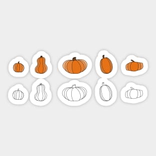 Pumpkin All Things Sticker